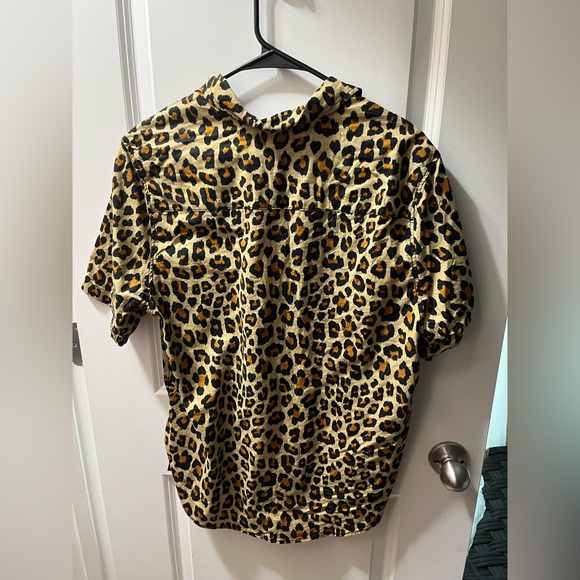 Shirts Mens Button Down Leopard Print Shirt Poshmark